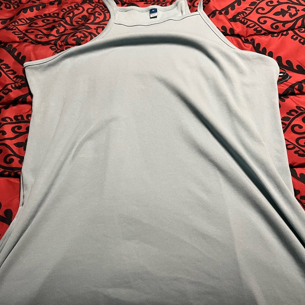 Baby blue plus size old navy dress